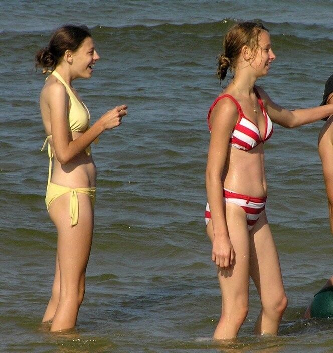 Free porn pics of teen slut candy Cane At The Beach 4 of 16 pics