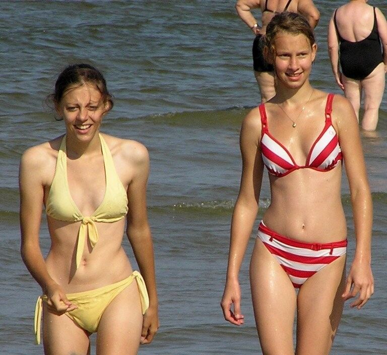 Free porn pics of teen slut candy Cane At The Beach 15 of 16 pics
