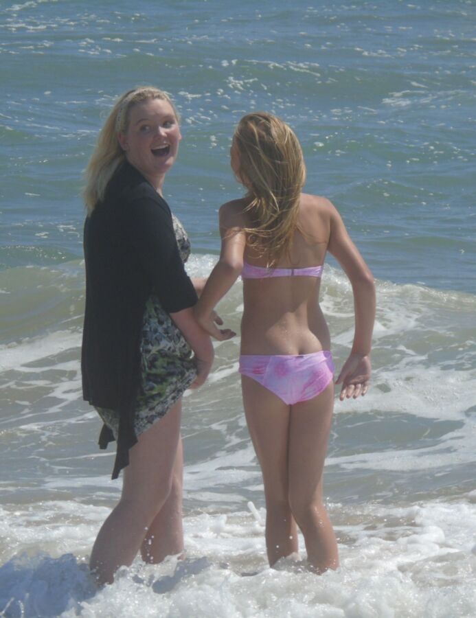 Free porn pics of teen blonde slut in the sea 23 of 24 pics