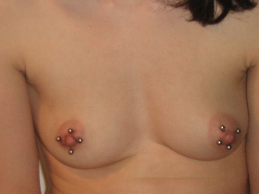 Free porn pics of teen girl double nipple piercing 13 of 16 pics