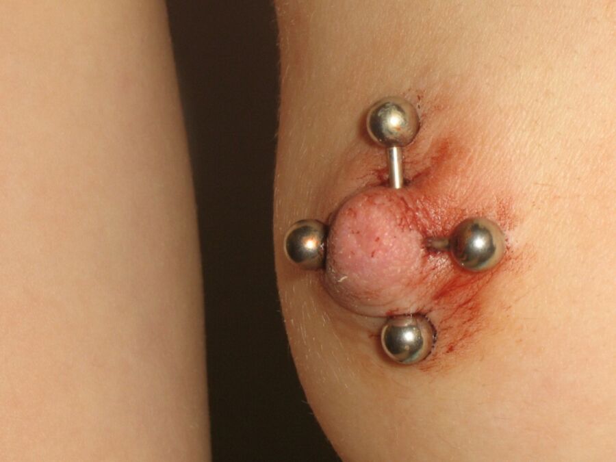 Free porn pics of teen girl double nipple piercing 9 of 16 pics