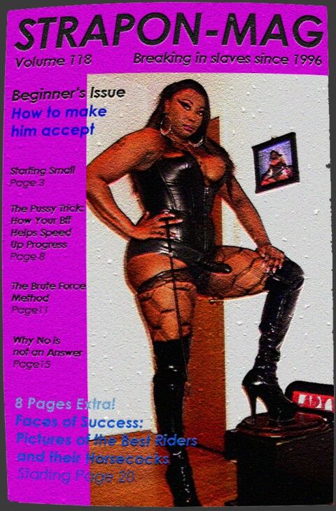 Free porn pics of Ebony Strapon Mag 1 of 1 pics
