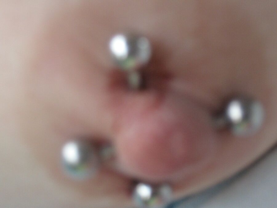 Free porn pics of teen girl double nipple piercing 6 of 16 pics