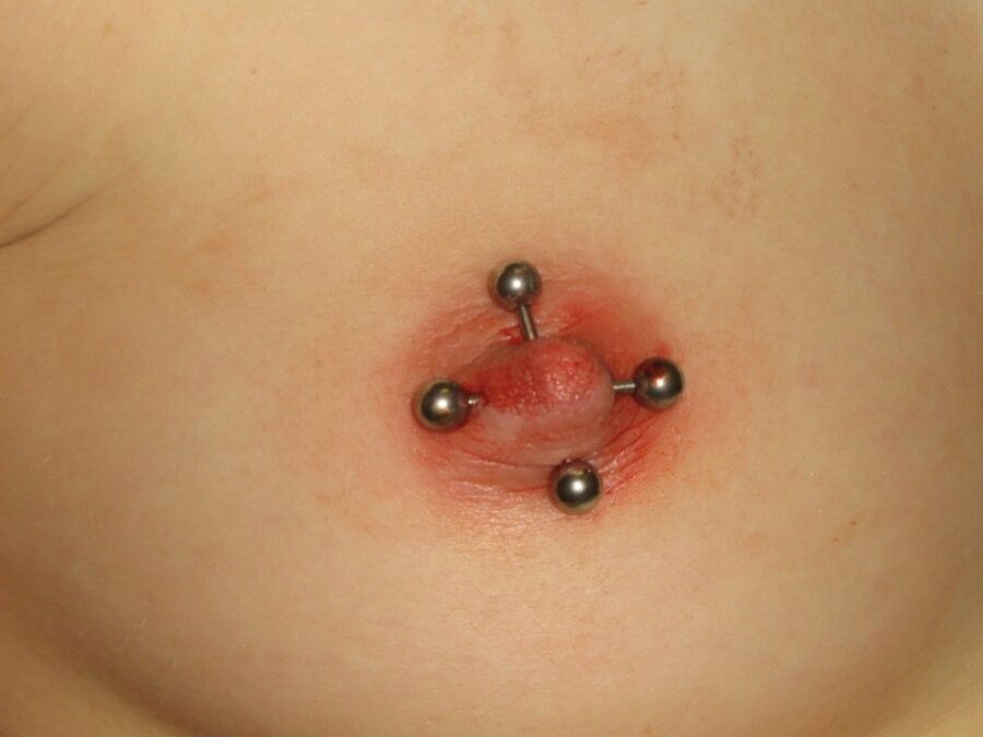 Free porn pics of teen girl double nipple piercing 4 of 16 pics